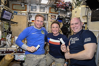 life onboard ISS