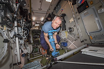 life onboard ISS