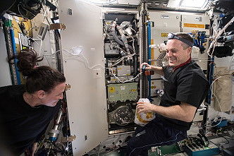 life onboard ISS