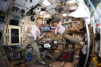 life onboard ISS