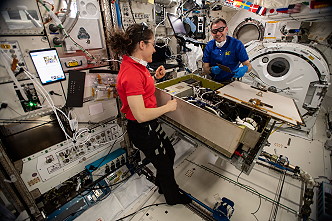 Leben an Bord der ISS