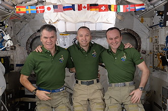 Crew an Bord der ISS