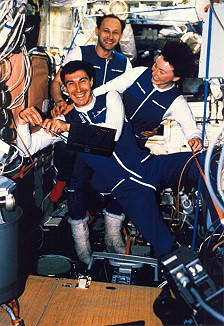 Leben an Bord der Mir