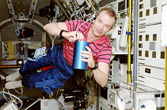 Precourt an Bord des Space Shuttle