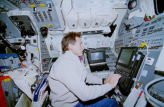 Durrance an Bord des Space Shuttle Durrance an Bord des Space Shuttle
