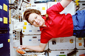 Jernigan an Bord des Space Shuttle Jernigan an Bord des Space Shuttle