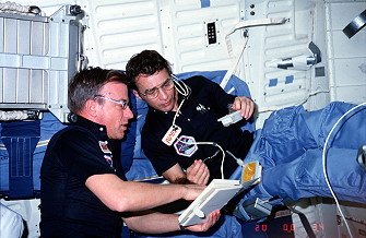 life onboard Shuttle