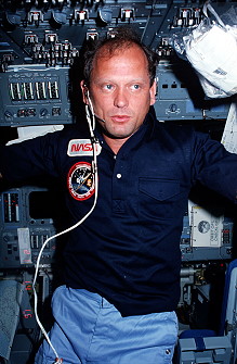 Thagard an Bord des Shuttle