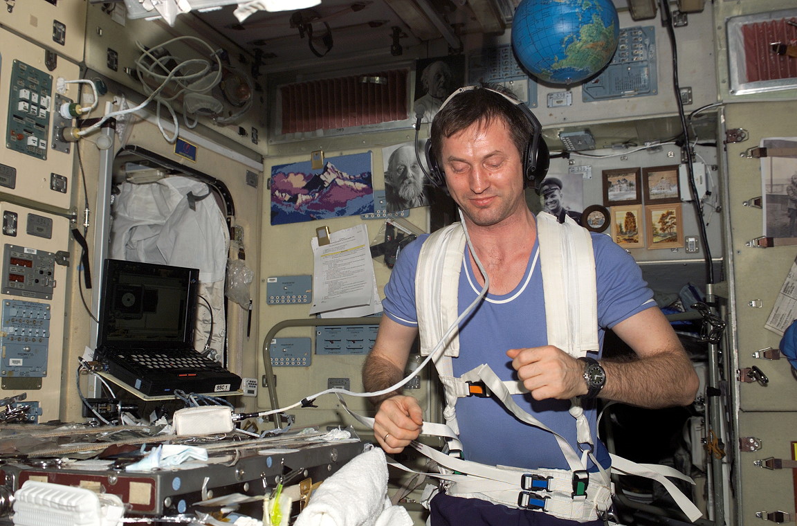 life onboard ISS