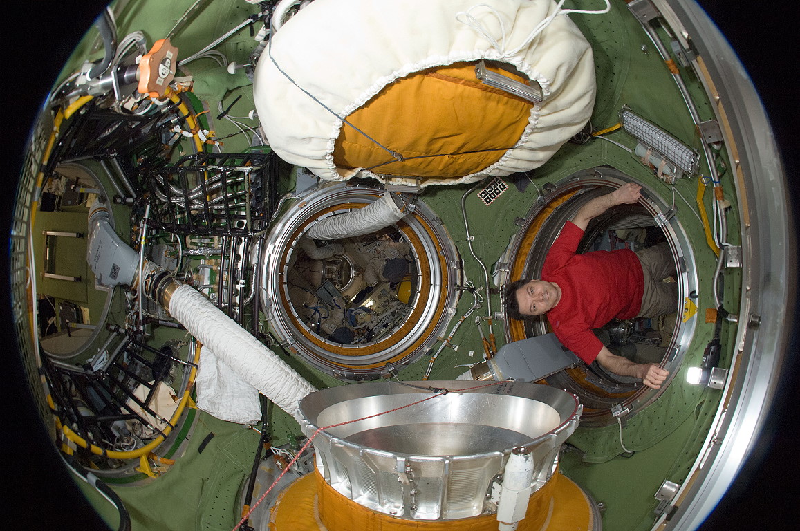 life onboard ISS