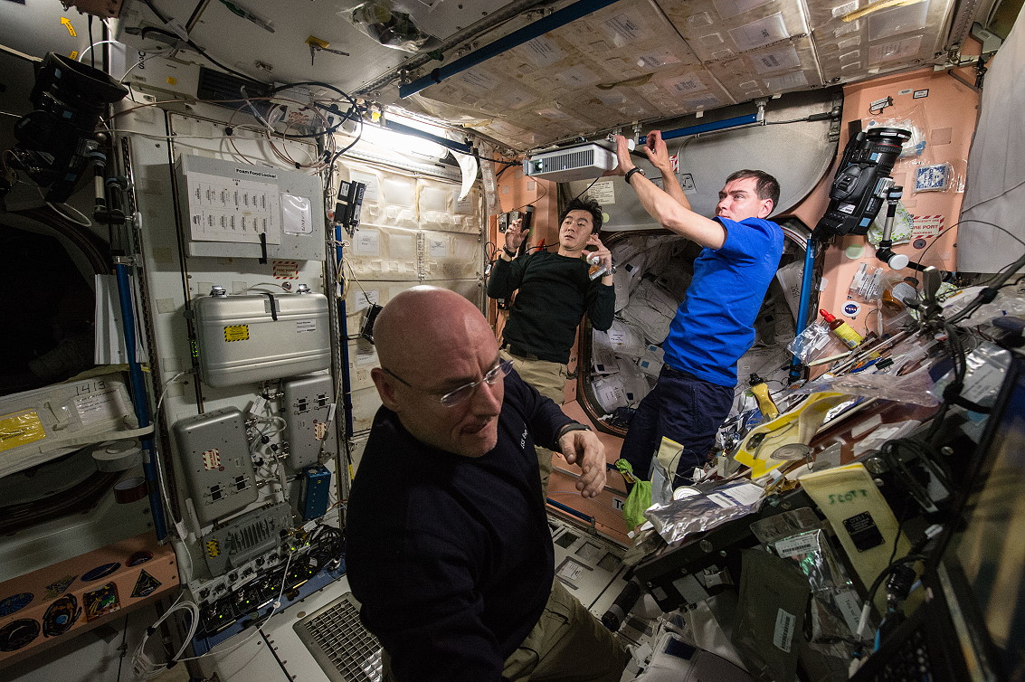life onboard ISS