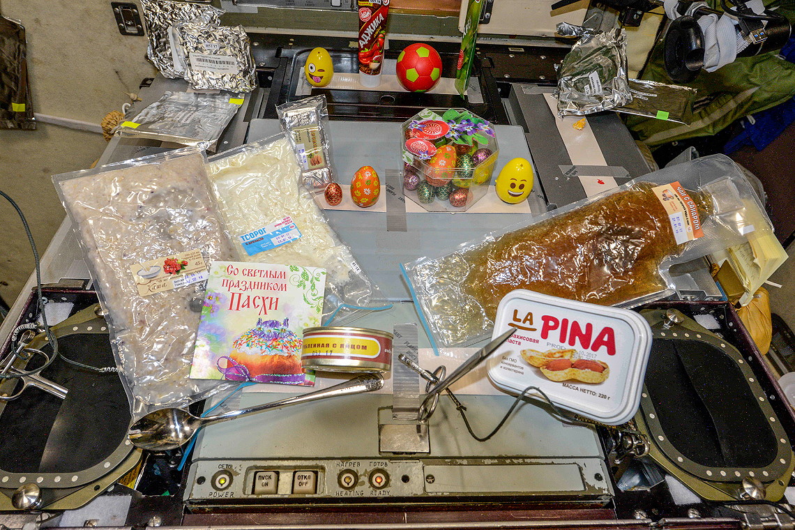 Leben an Bord der ISS