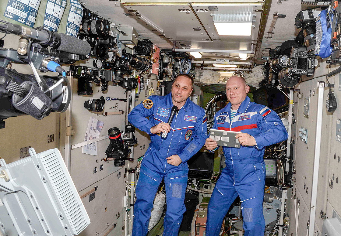 Leben an Bord der ISS