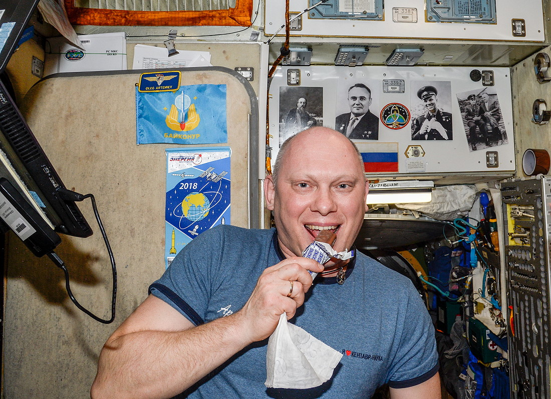 Leben an Bord der ISS