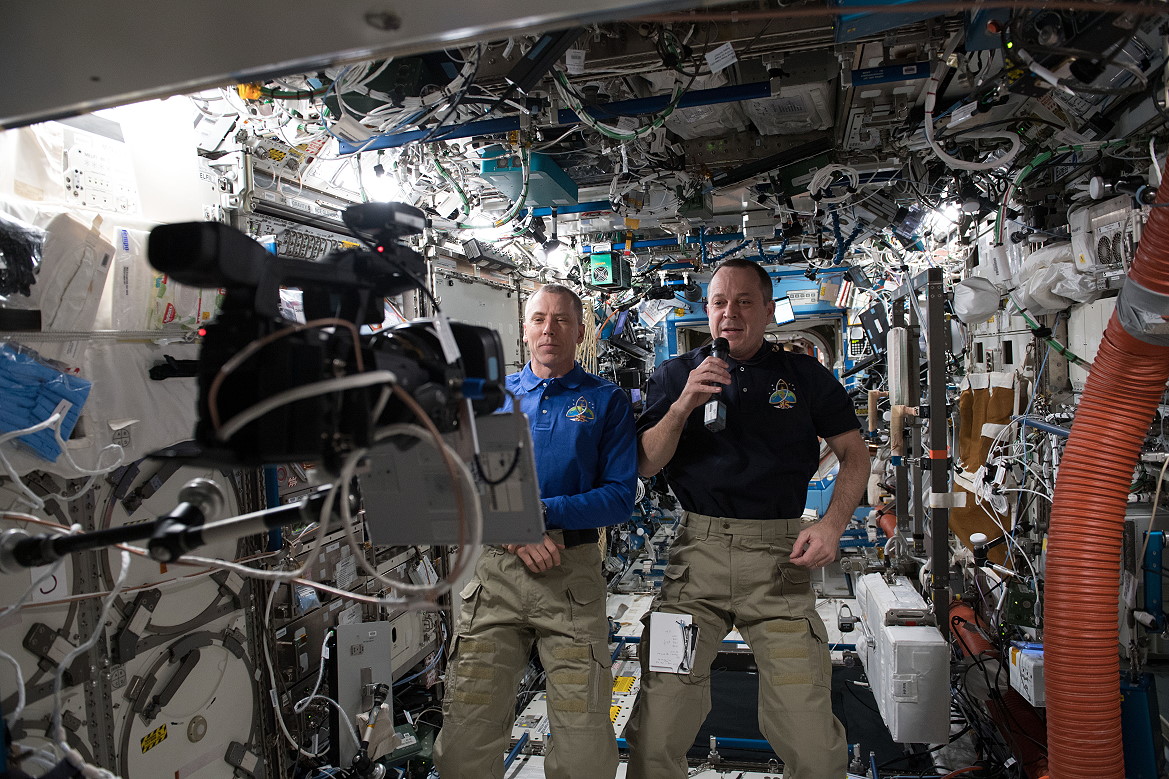 Leben an Bord der ISS