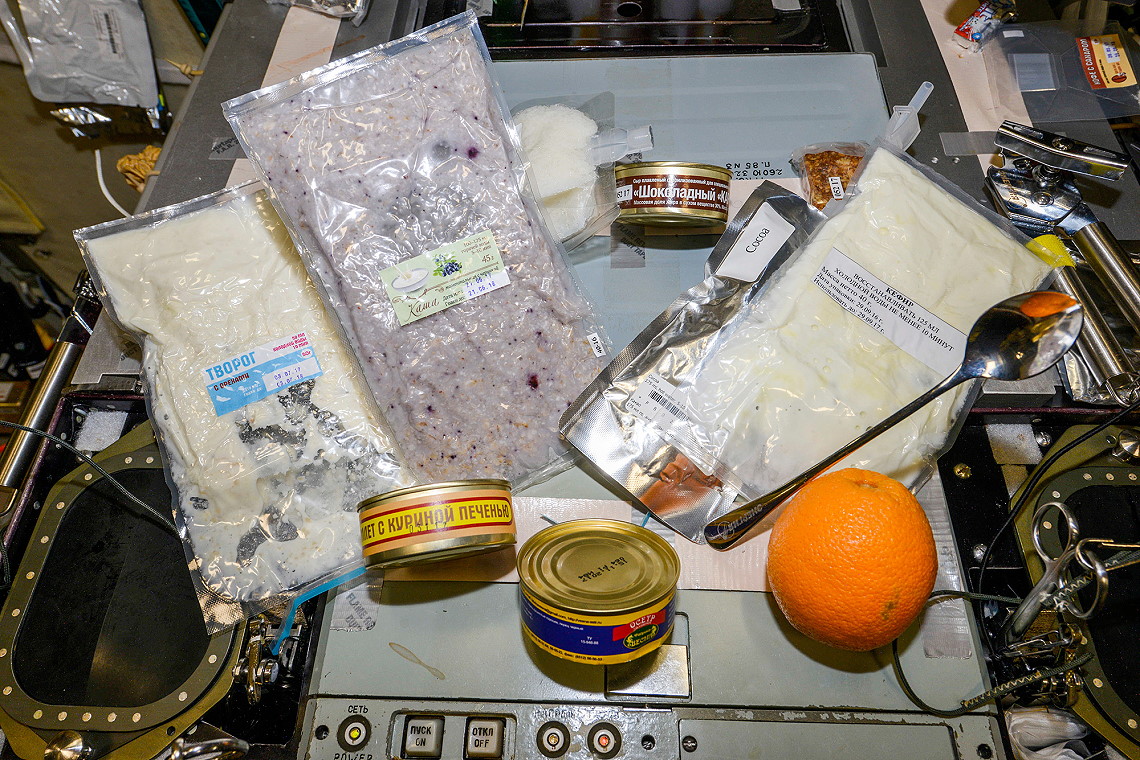 Leben an Bord der ISS