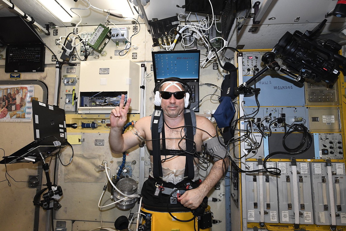 Leben an Bord der ISS