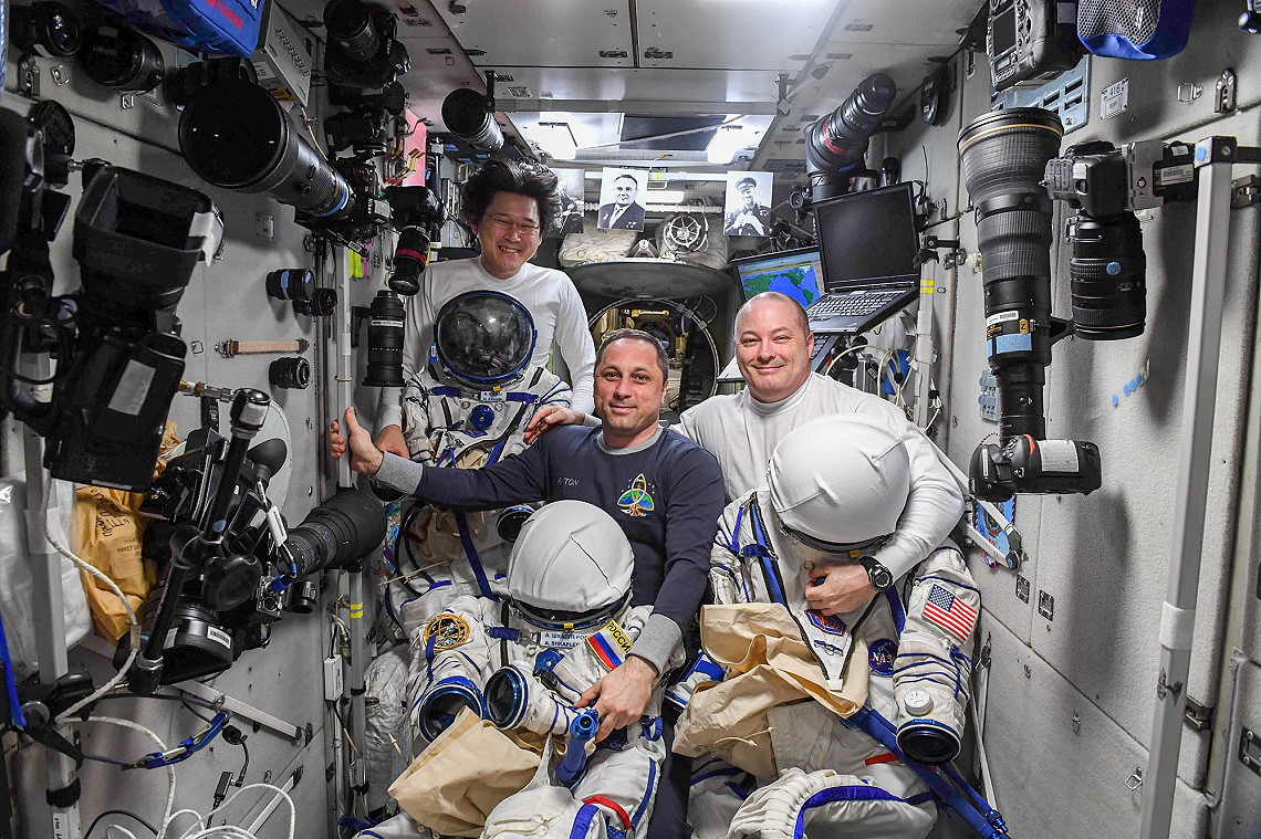 Leben an Bord der ISS