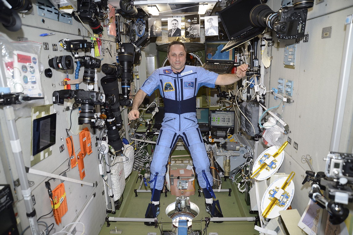 Leben an Bord der ISS