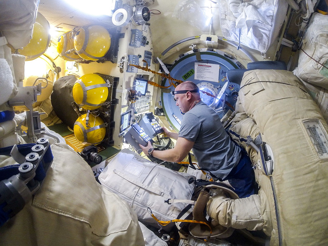life onboard ISS