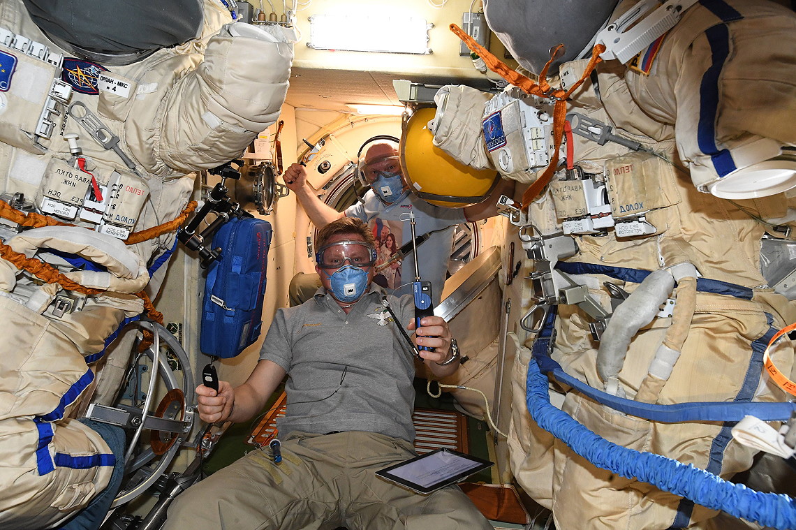 life onboard ISS