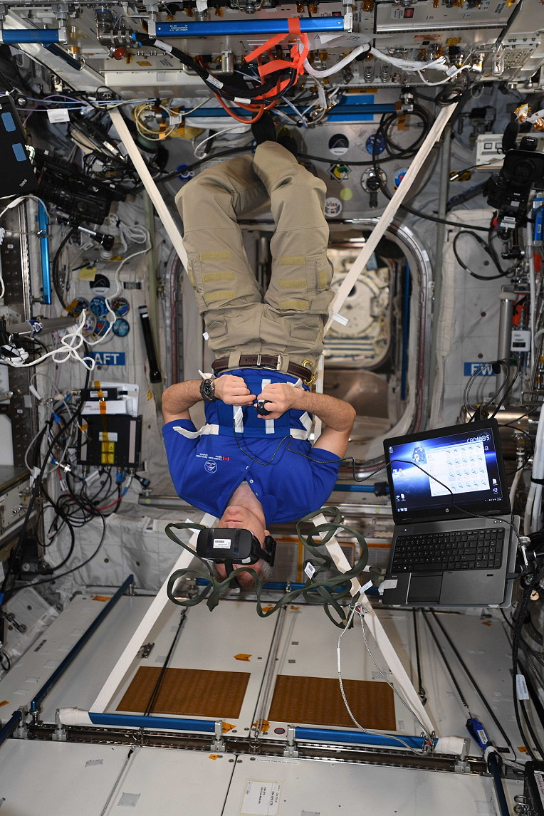 life onboard ISS