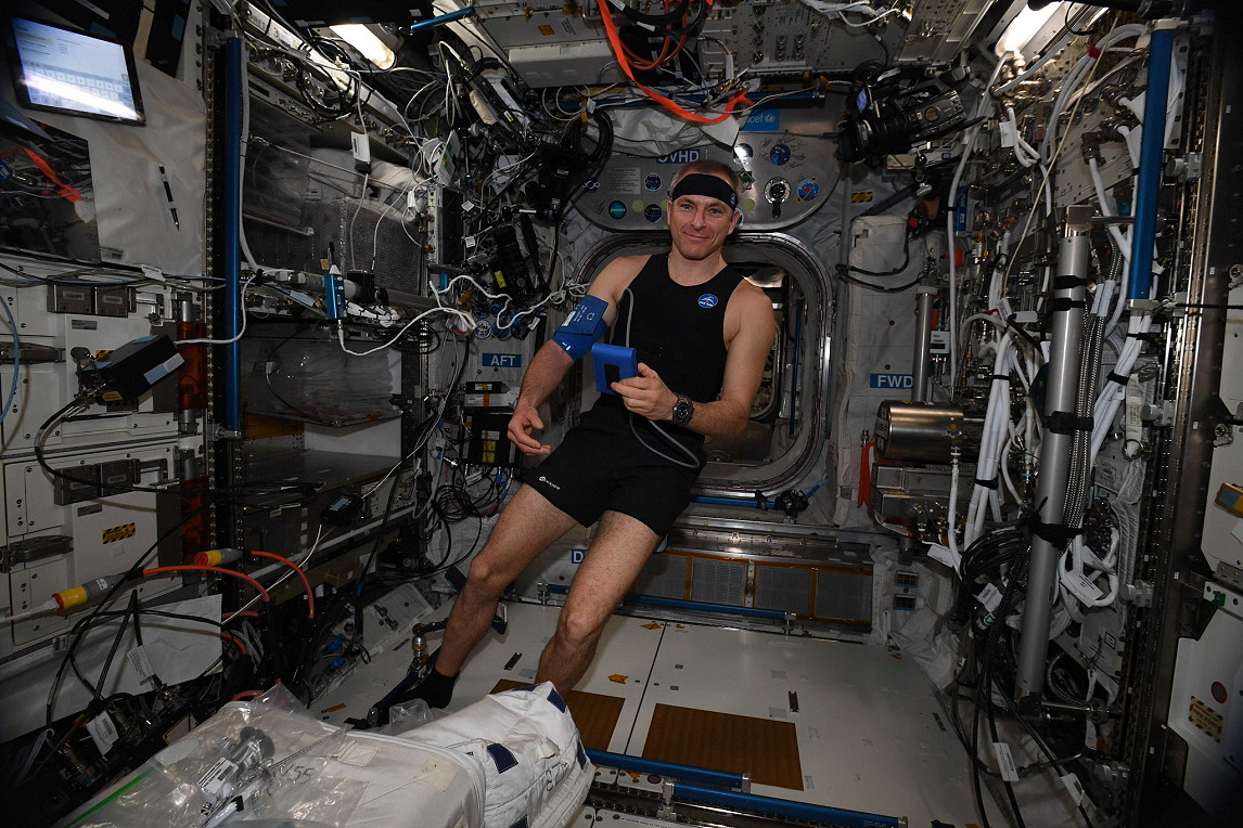 life onboard ISS