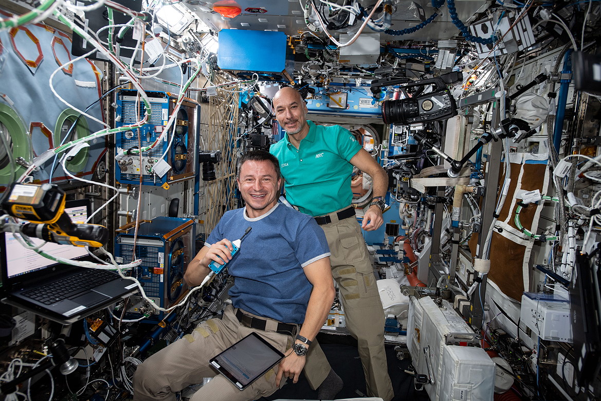 Leben an Bord der ISS