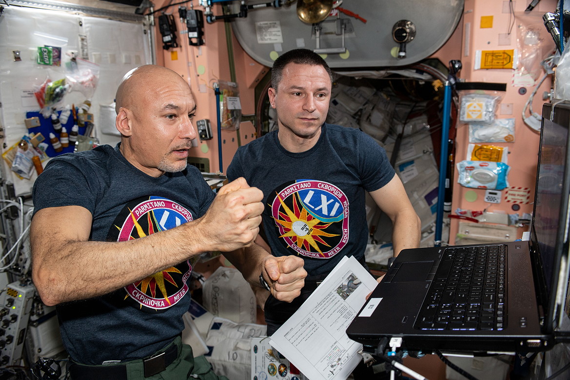 Leben an Bord der ISS