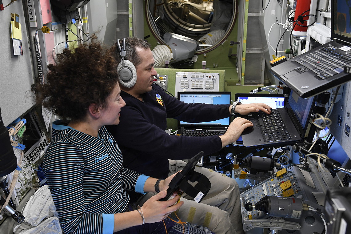 Leben an Bord der ISS