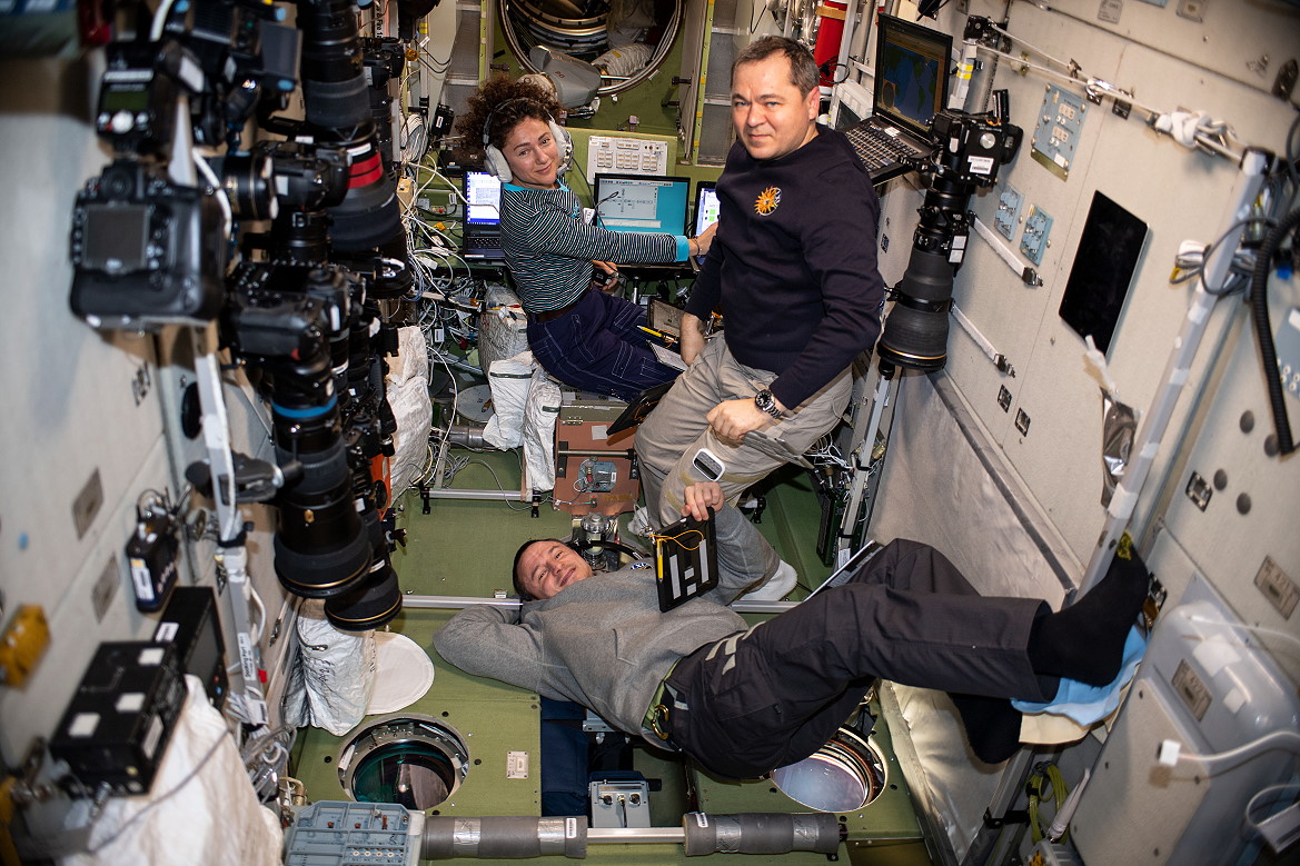 Leben an Bord der ISS