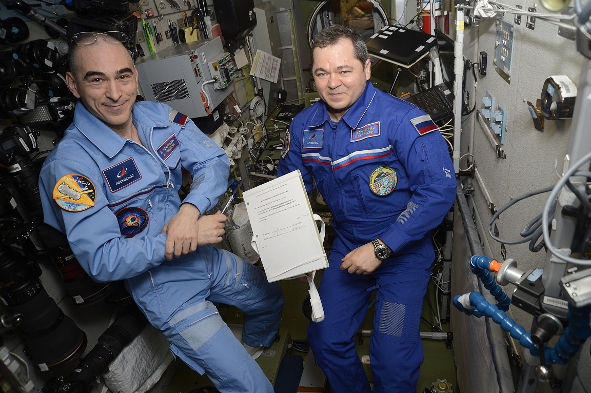 Leben an Bord der ISS