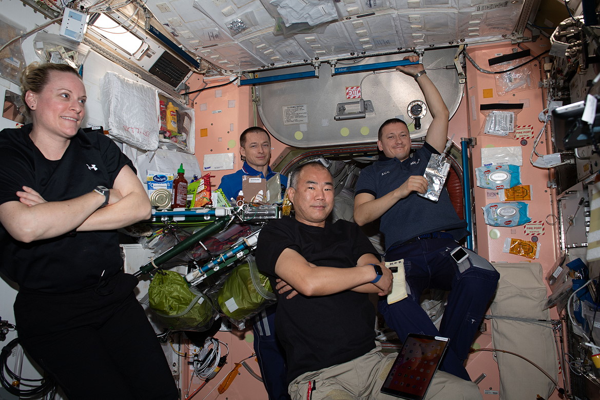 life onboard ISS