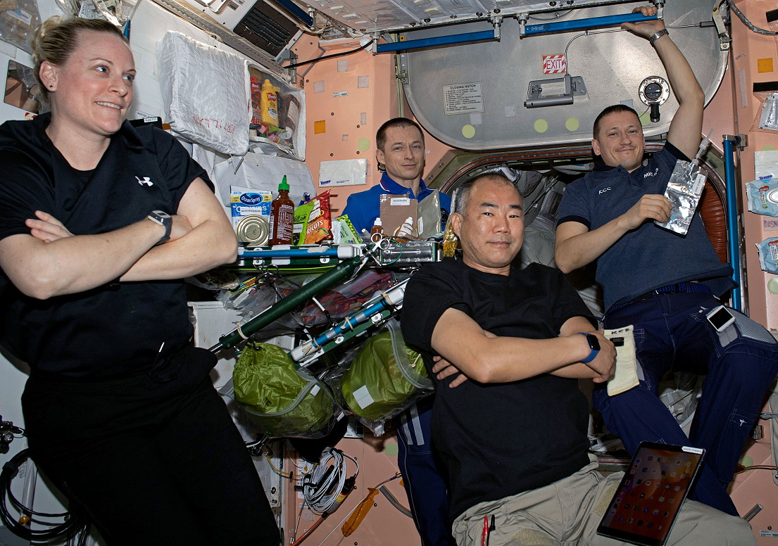 life onboard ISS