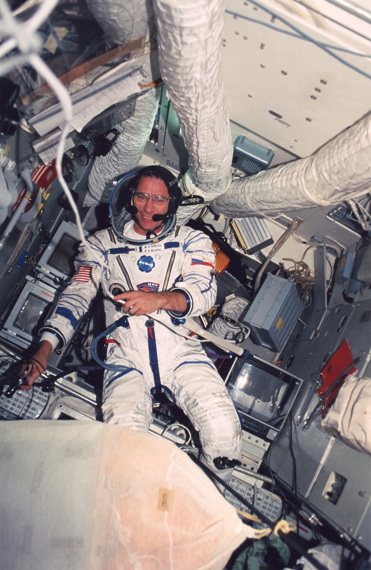 Blaha an Bord der Mir