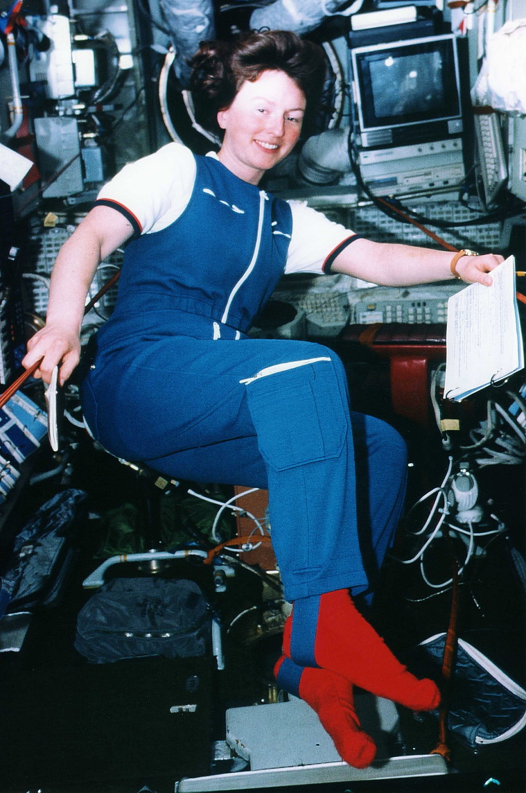 Sharman an Bord der Mir