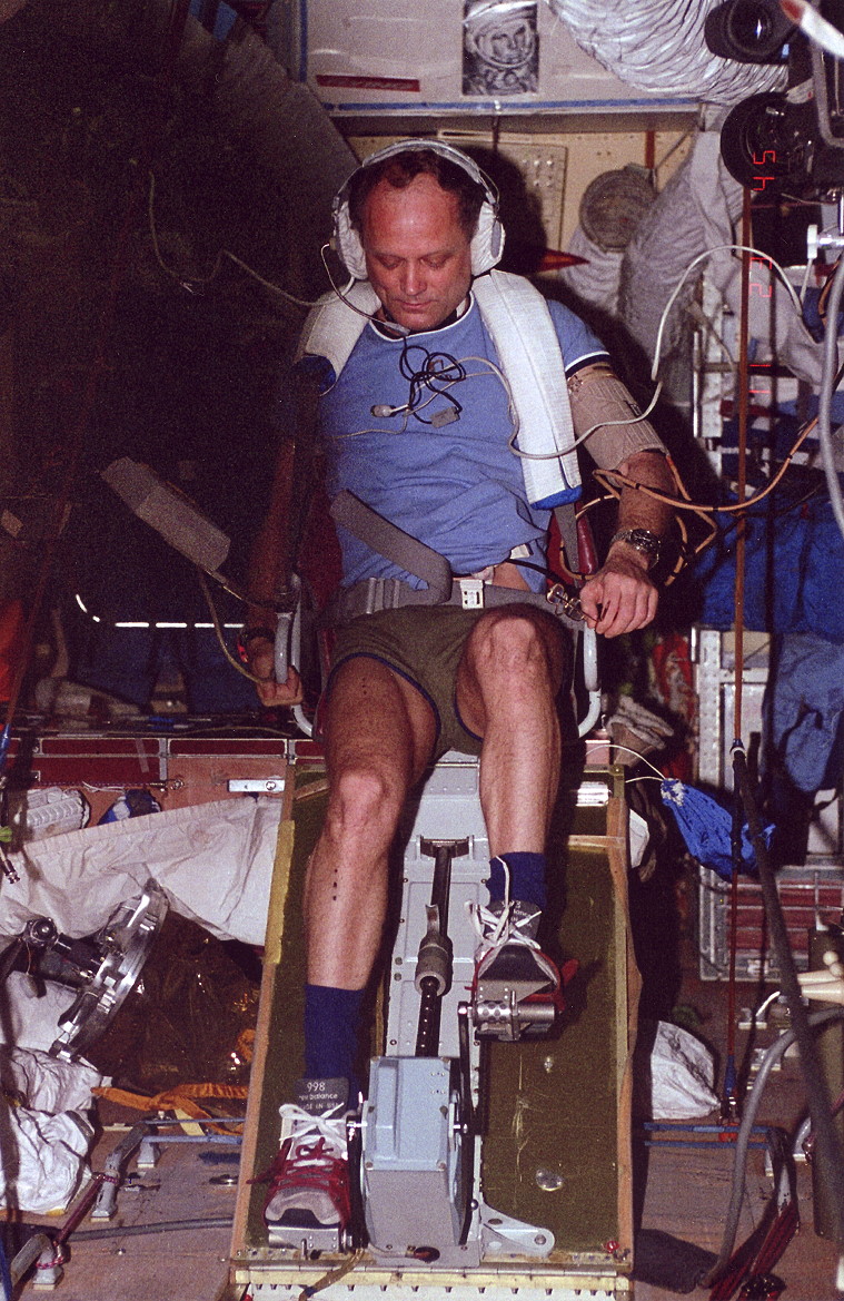 Norman Thagard onboard Mir