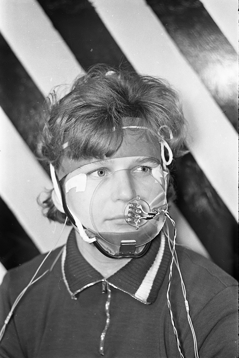 Tereshkova in training