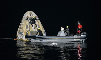 SpaceX Crew-1 recovery