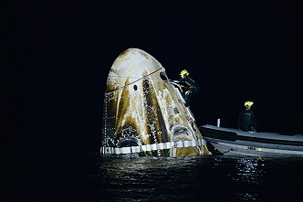 SpaceX Crew-3 recovery