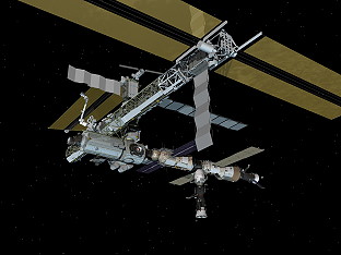 ISS ab 29. März 2007