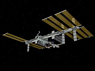 ISS ab 22. Dezember 2007