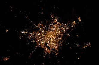 Houston by night