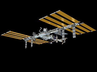 ISS ab 22. April 2012