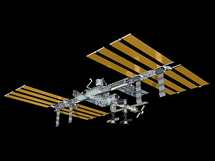 ISS as of September 25, 2010