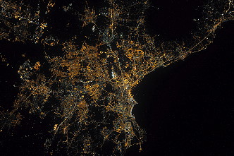 Naples by night