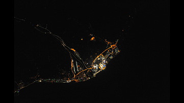 Olympic Park Sochi at night