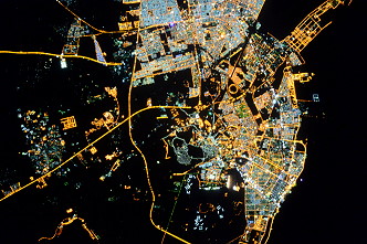 Dammam / Saudi-Arabien bei Nacht Dammam / Saudi-Arabien bei Nacht