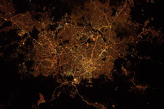 Belo Horizonte bei Nacht
