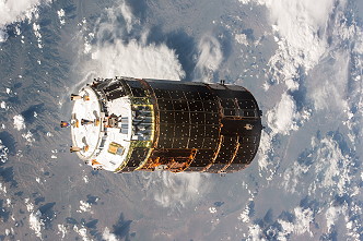HTV-5 arrival